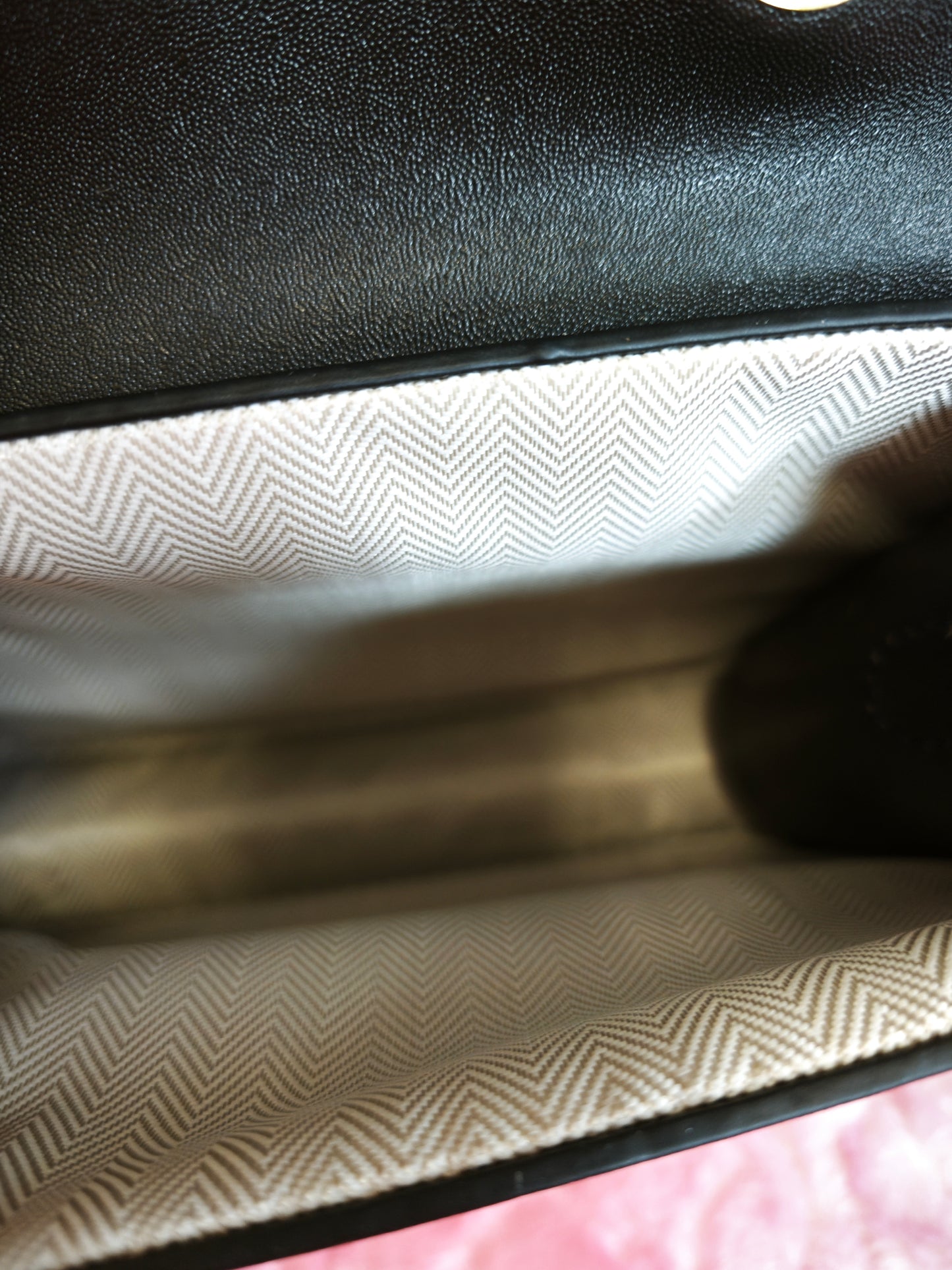 Light Khaki Quilted 3-Piece Handbag