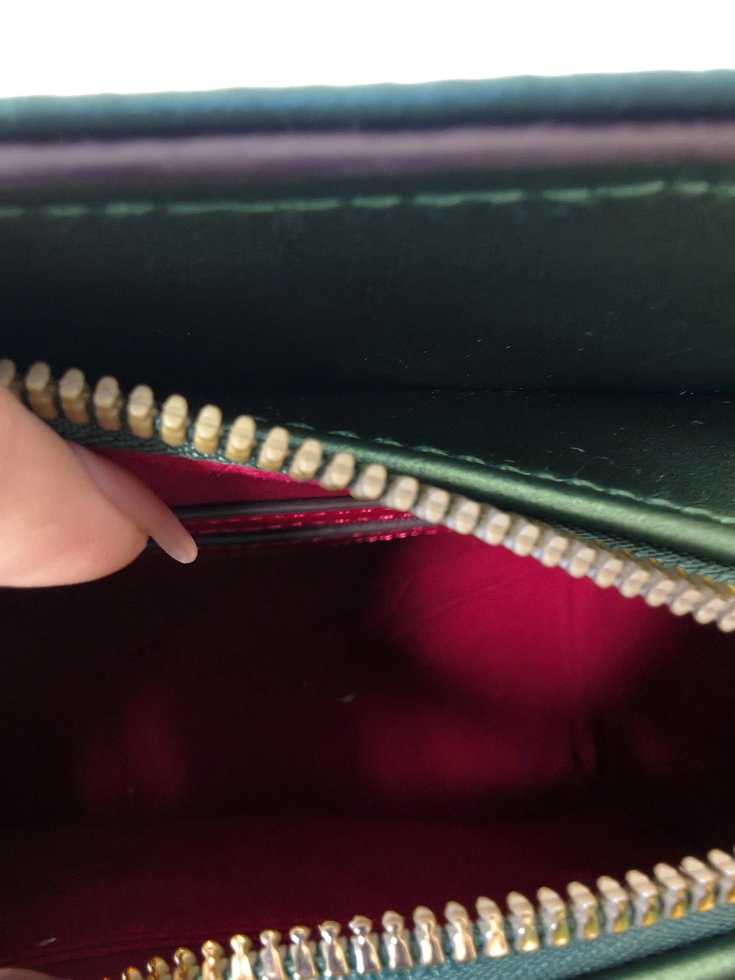 Emerald Green Structured Satin Rose Ruffle Tote Bag (E06)