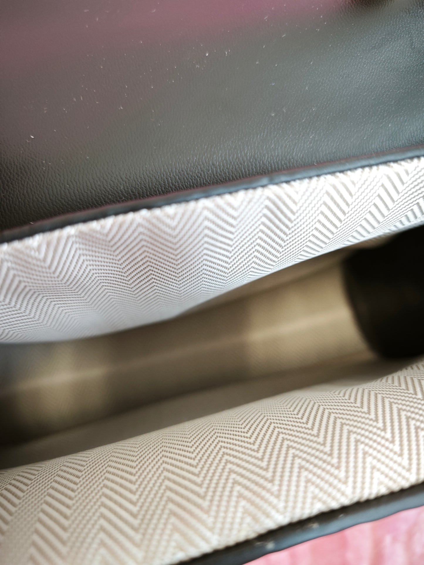 Tan Textured 2-Piece Handbag