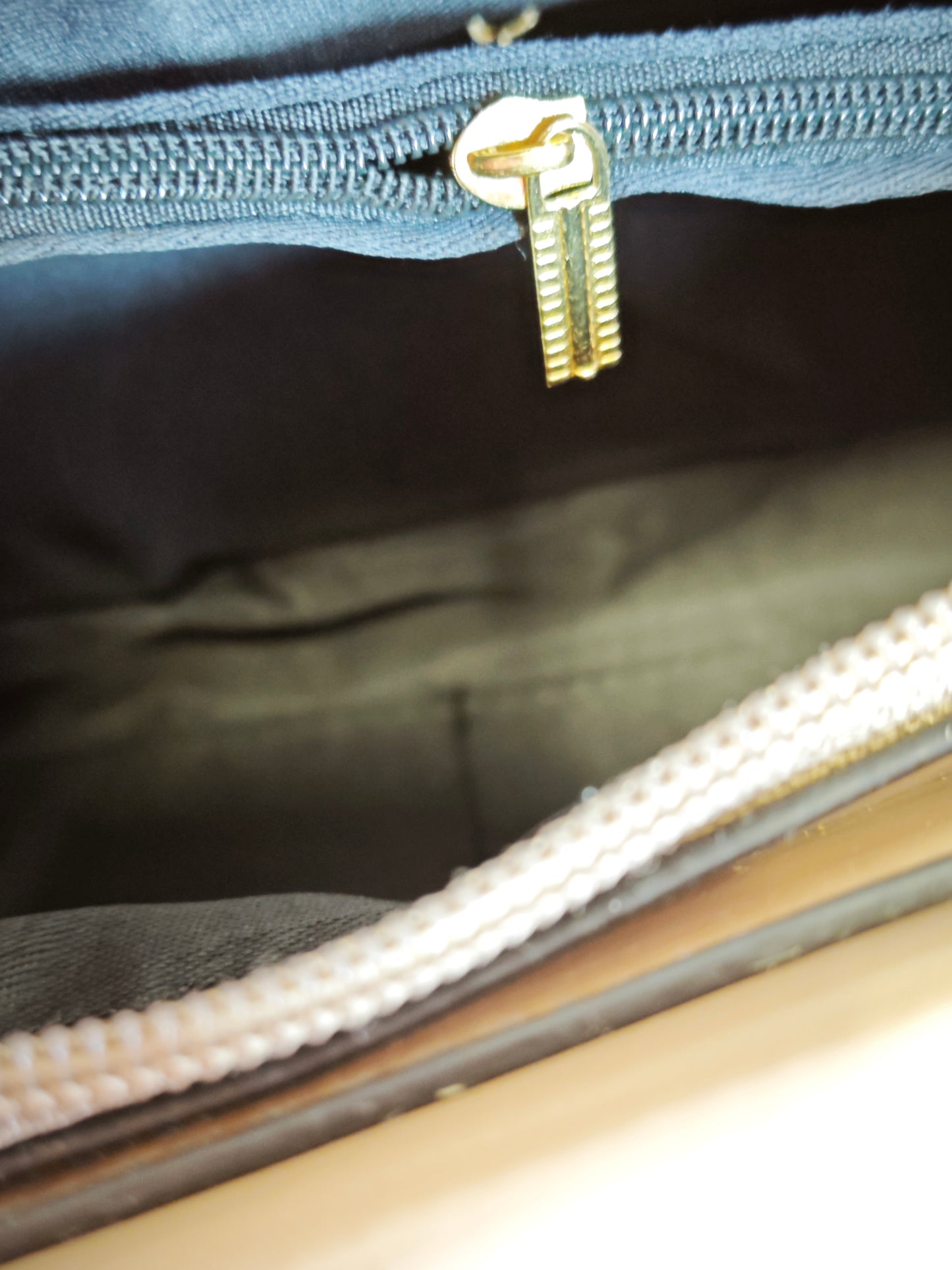 Light Apricot Patent Crocodile Handbag